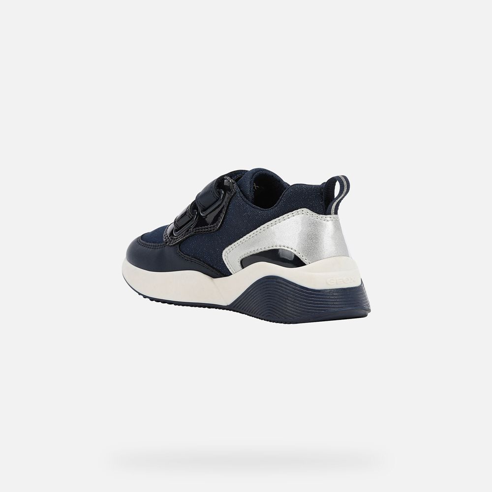 Geox Sneakers Navy Sinead - Geox Girls Shoes - XMARTI478